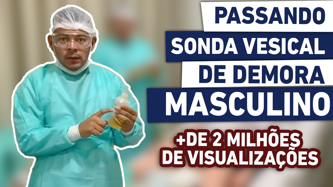 Cateterismo Vesical de Alívio - Masculino