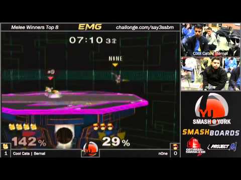 Smash @ York 3: Bernal (Fox) vs N0ne (Falcon) Melee Top 8