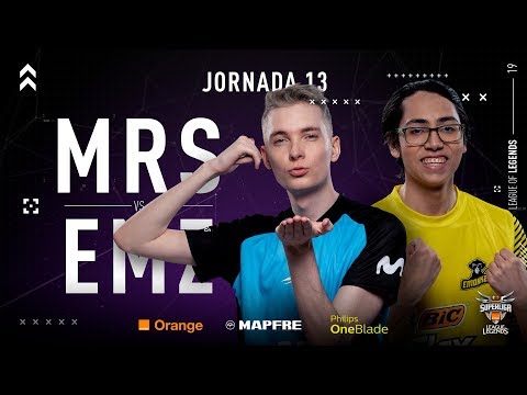 MOVISTAR RIDERS VS EMONKEYZ CLUB | Superliga Orange League of Legends | Jornada 13 | 2019