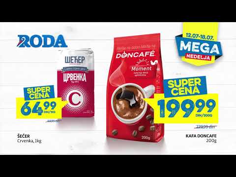 Roda | Mega nedelja 12.07 - 18.07.2019.