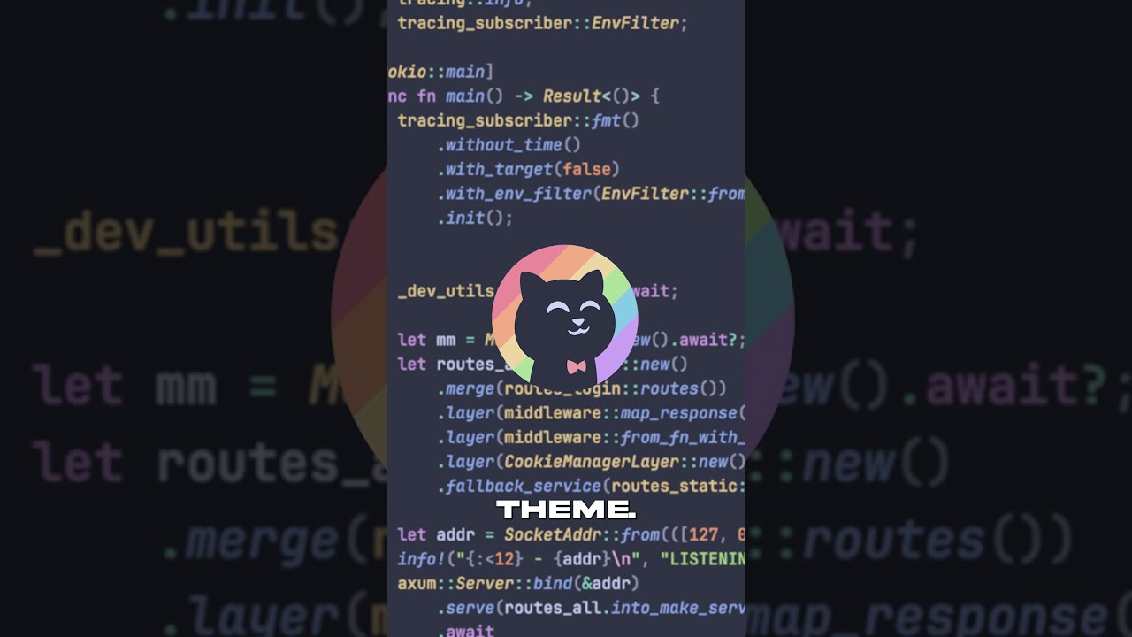 Top 5 VSCode theme! #shorts