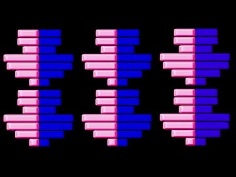 Club Visuals 530 - Audio Bars Free VJ Loop HD