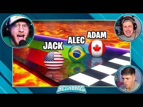Which is the BEST COUNTRY? (marble race)