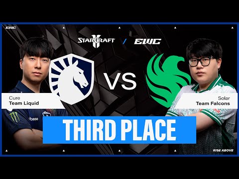 Cure vs Solar | StarCraft II at EWC 25 - Day 4 - Third Place Match