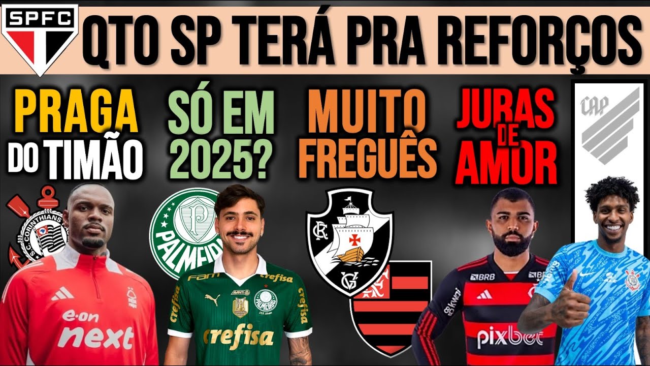REVIRAVOLTA COM CARLOS MIGUEL! GABI SE DECLARA! VERDÃO PERDE MEIA! GRANA CURTA NO SP! VASCO CAMPEÃO+