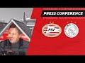LIVE | Pre-match PRESS CONFERENCE Roger Schmidt #PSVAJA