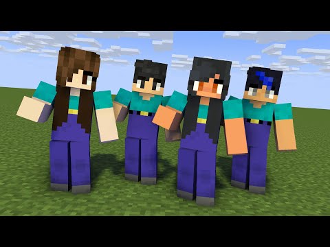 MONSTER SCHOOL : SKIRRI NOOB APHMAU AND FRIENDS - MINECRAFT ANIMATION