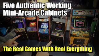 My Favorite Fully Working Authentic Mini-Arcade Cabinets!