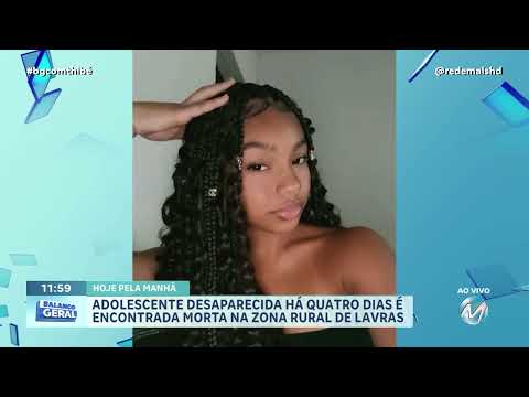 CORPO DE EVELYN É ENCONTRADO ENTERRADO EM MATA EM LAVRAS: NAMORADO É SUSPEITO DO CRIME