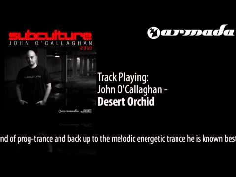 John O'Callaghan - Desert Orchid [Subculture 2010 Album Previews]