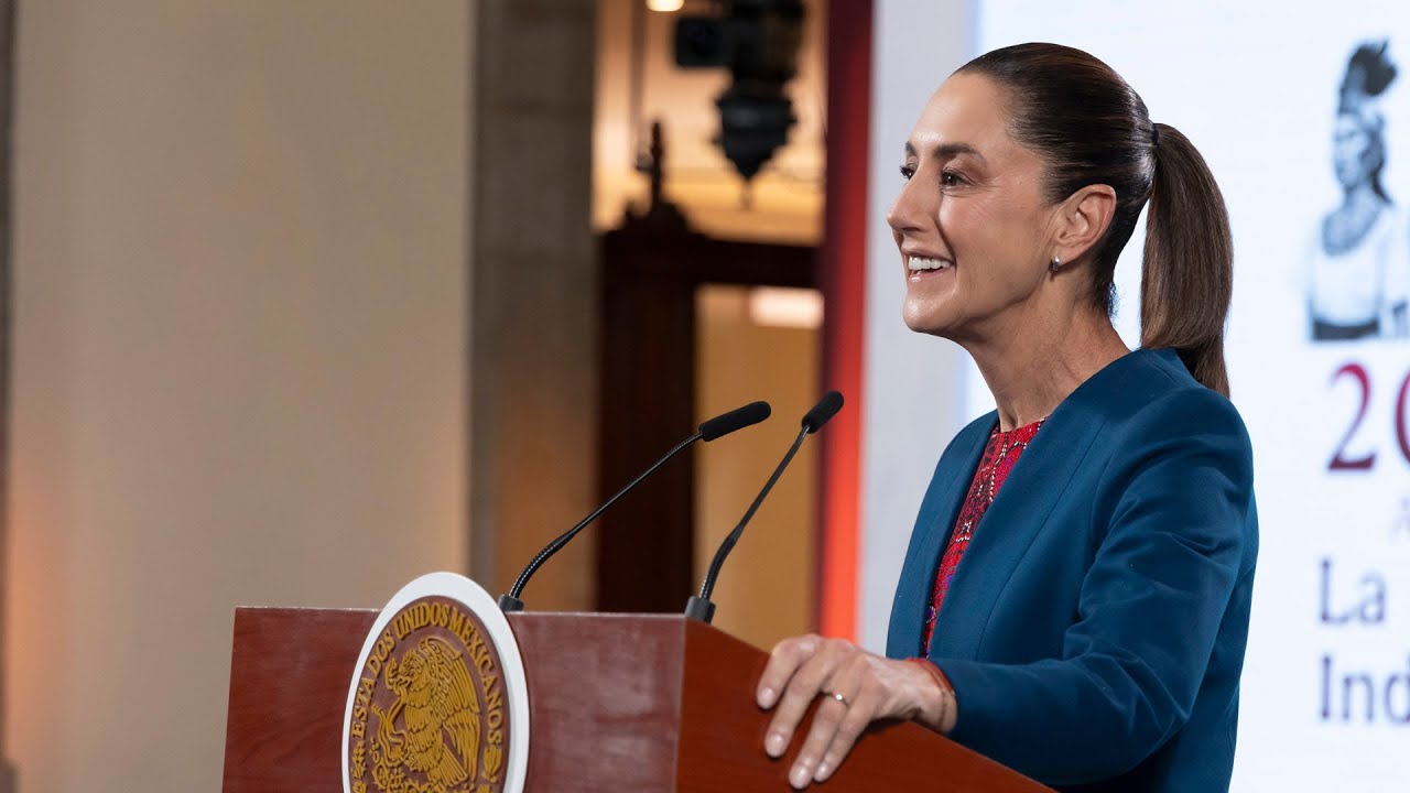 Mañanera de Claudia Sheinbaum del 22 de octubre de 2025