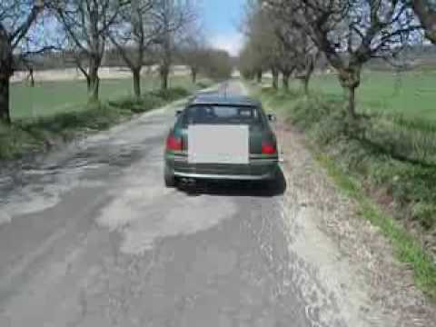 Astra C20XE M2.8@Turbo KKK16 + VEMS ECU Launch control test :)