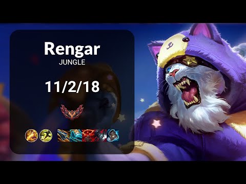 Rengar vs Fiddlesticks JUNGLE - KR GRANDMASTER Patch 15.3