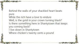 Johnny Cash - Shantytown Lyrics