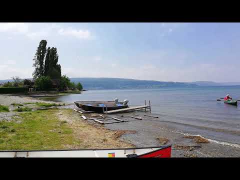 Camping blisko granicy Szwajcarii na terenie Niemiec