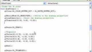 Download the video "OpenGL Tutorial #2: Transformations and Timers, Part 1 of 2"