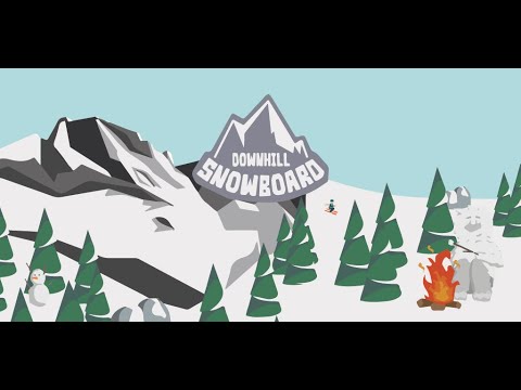 Downhill Crazy Snowboard Games