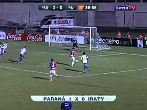 Paraná 1 x 0 Iraty - Gols - Campeonato Paranaense 2011