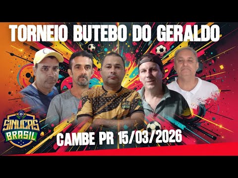 AO VIVO 15/03  TORNEIO MATA MATA BUTECO DO GERALDO CAMBE PR#LIVE