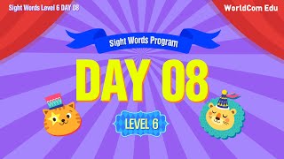 Sight Words 100 Level 6. Day.08 ( Full Movies ) 영어학습프로그램