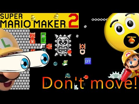 Super Mario Maker 2 Don't move! Level (automatic level)
