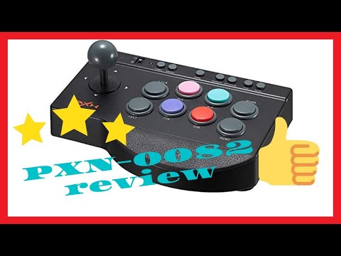 PXN 0082 Cheap Arcade Fighting Stick Review (From China)
