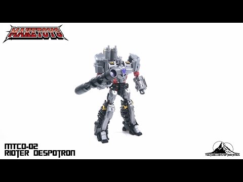 MakeToys MTCD-02 Rioter Despotron Video Review