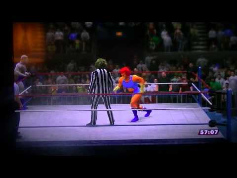 WWE 2K14 Tag Team Tournament 1 Match Panthro & Lion 0 vs Joker & Beetlejuice