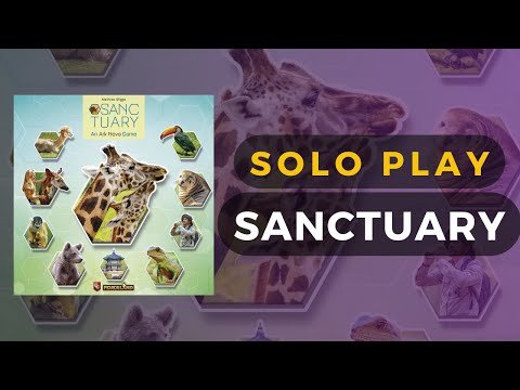 Sanctuary: An Ark Nova Game Solo Playthrough | DaniCha