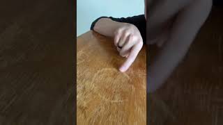 How To Remove Water Rings From Wood Furniture #shorts
