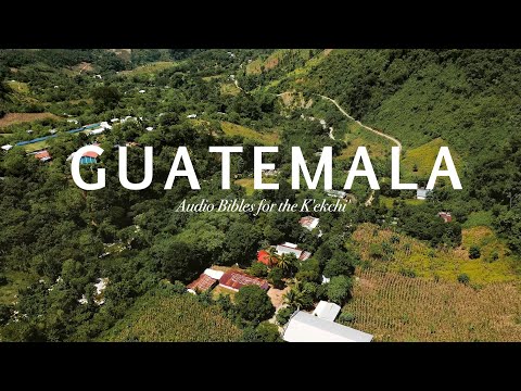 Guatemala Audio Bibles for the K'ekchi'