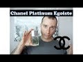 Chanel Platinum Egoiste fragrance/cologne review ...