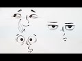 How To Draw Eye Expressions Step By Step
