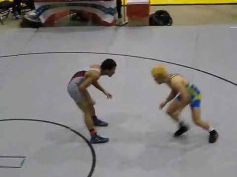 Josh Medina (Hamilton NJ) vs Stephen Sabreen (Indiana PA)  125 pounds MAWA 2012 FINALS
