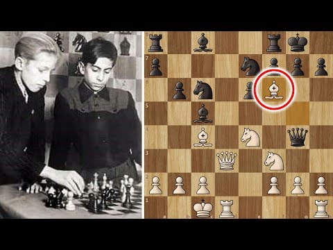 Mikhail Tal the Great, Mates in Eight! (12 years old)