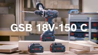 BOSCH GSR 18V-150 C sólo