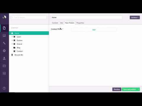 New Listview picker in Umbraco 7.6