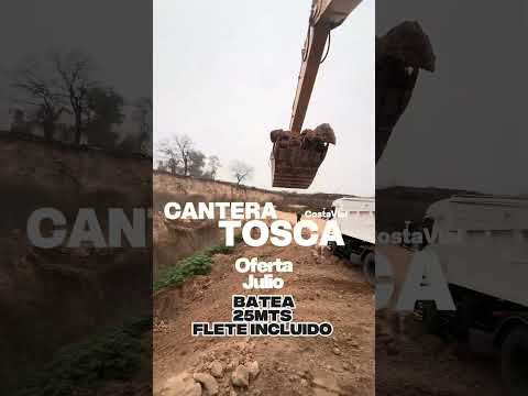 Cantera de tosca suelo seleccionado provincia de Buenos Aires arrecifes capitán Sarmiento pergamino