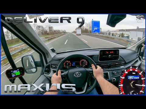 Thumbnail for 2021 上汽大通 SAIC Maxus Deliver 9 - Autobahn Top Speed Drive POV by Maxus