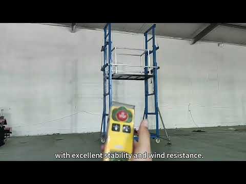 Electric Scaffolding Lift Platform 10.7m – New - Image 2