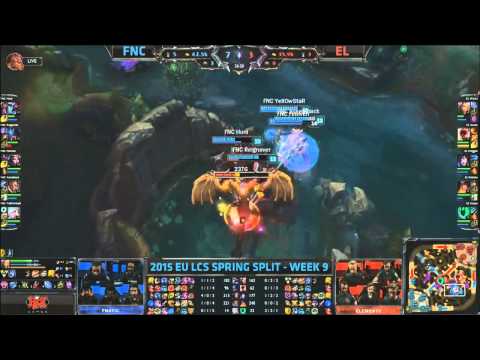 Fnatic vs Elements Highlights - EU LCS Spring 2015 S5 - W9D2 G2