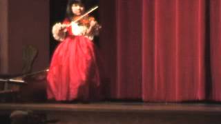 4 year old Violinist Allegretto