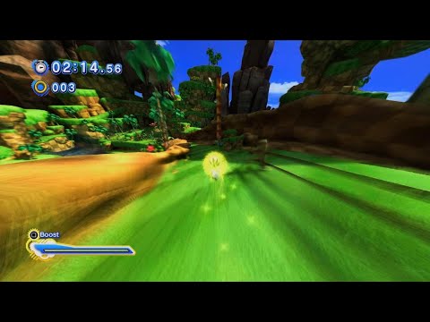 SONIC GENERATIONS super sonic glitch
