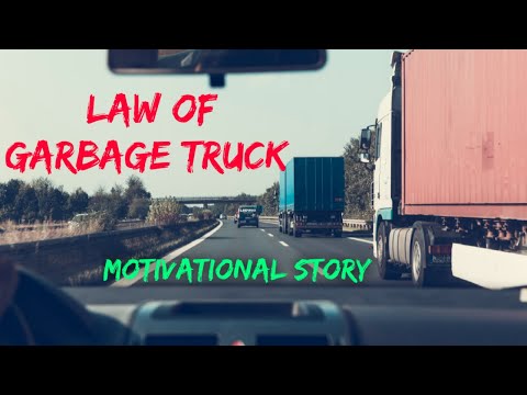 Law Of Garbage Truck | Short Motivational Story | Short Story #188 | English | Minutes Of Motivation