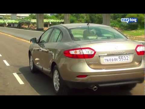 Renault Fluence petrol CVT 2.0 Video Review - Petrol mid-size sedan car reviews India