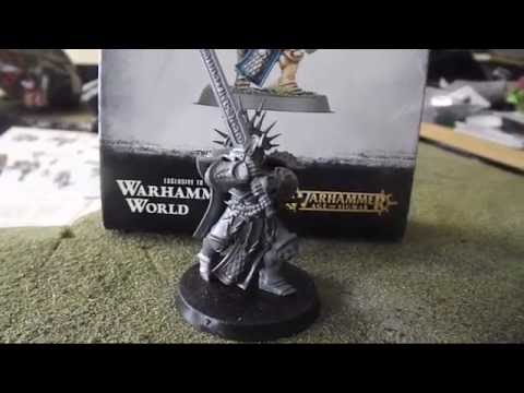 Unboxing Warhammer Age of Sigmar Knight Questor - Warhammer World Exclusive
