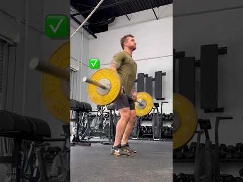 Hang Clean like THIS!!