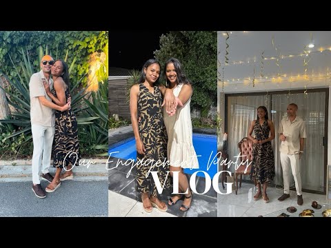 WE ARE ENGAGED ! OUR ENGAGEMENT PARTY