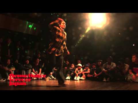 TAKUYA vs Alesya  JUDGE BATTLE BEST6 【House Dance Forever Japan 2015】