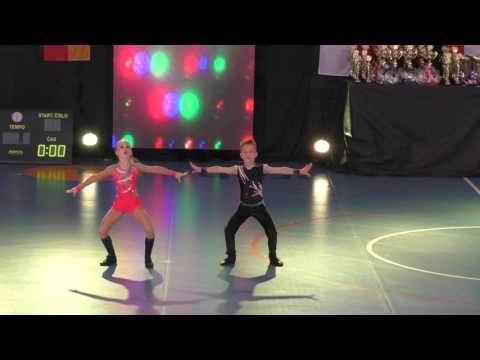 Nimród Ruzics a Kiara Brulick, ktg: děti - 1.místo